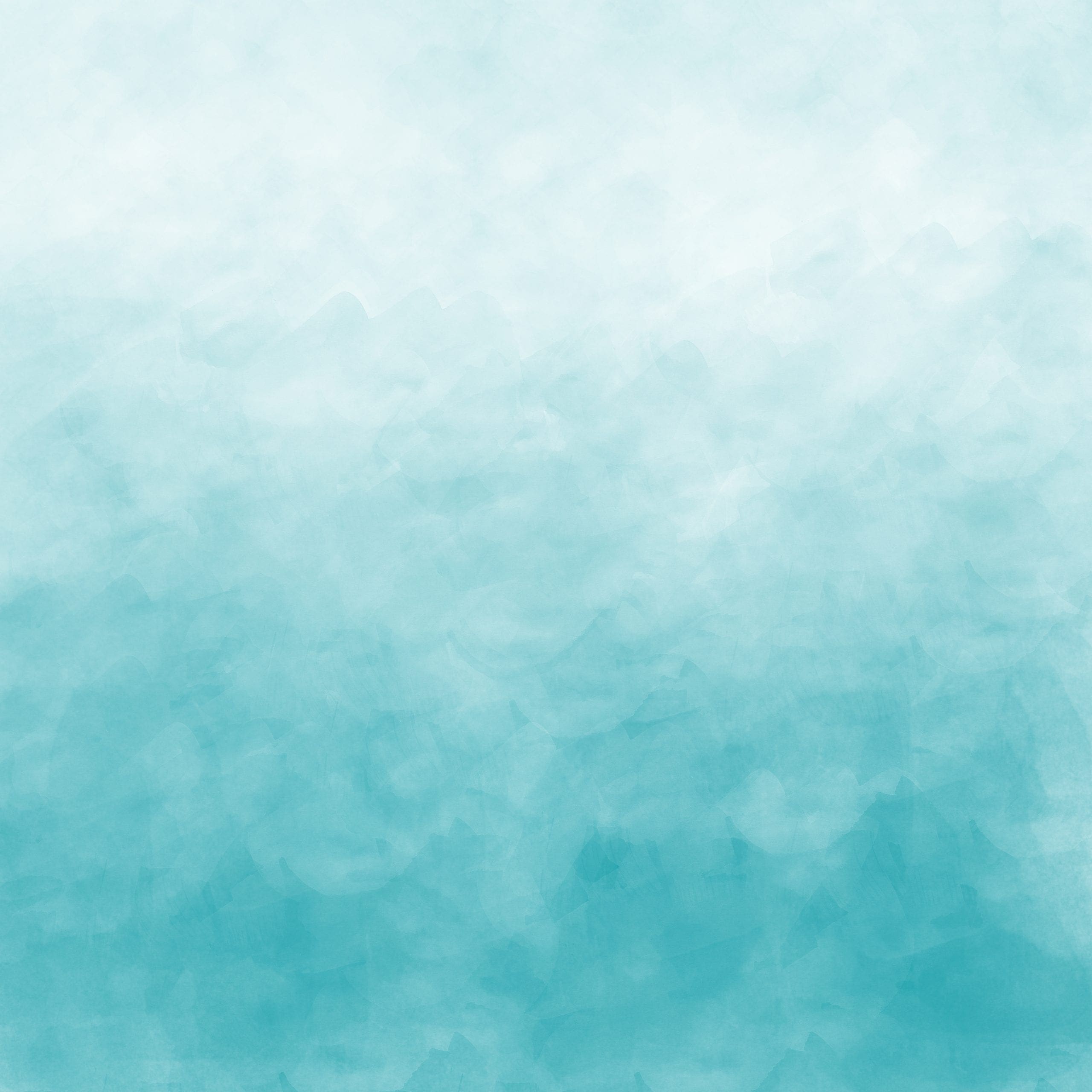 Background image in a watercolor style with turquoise shades.